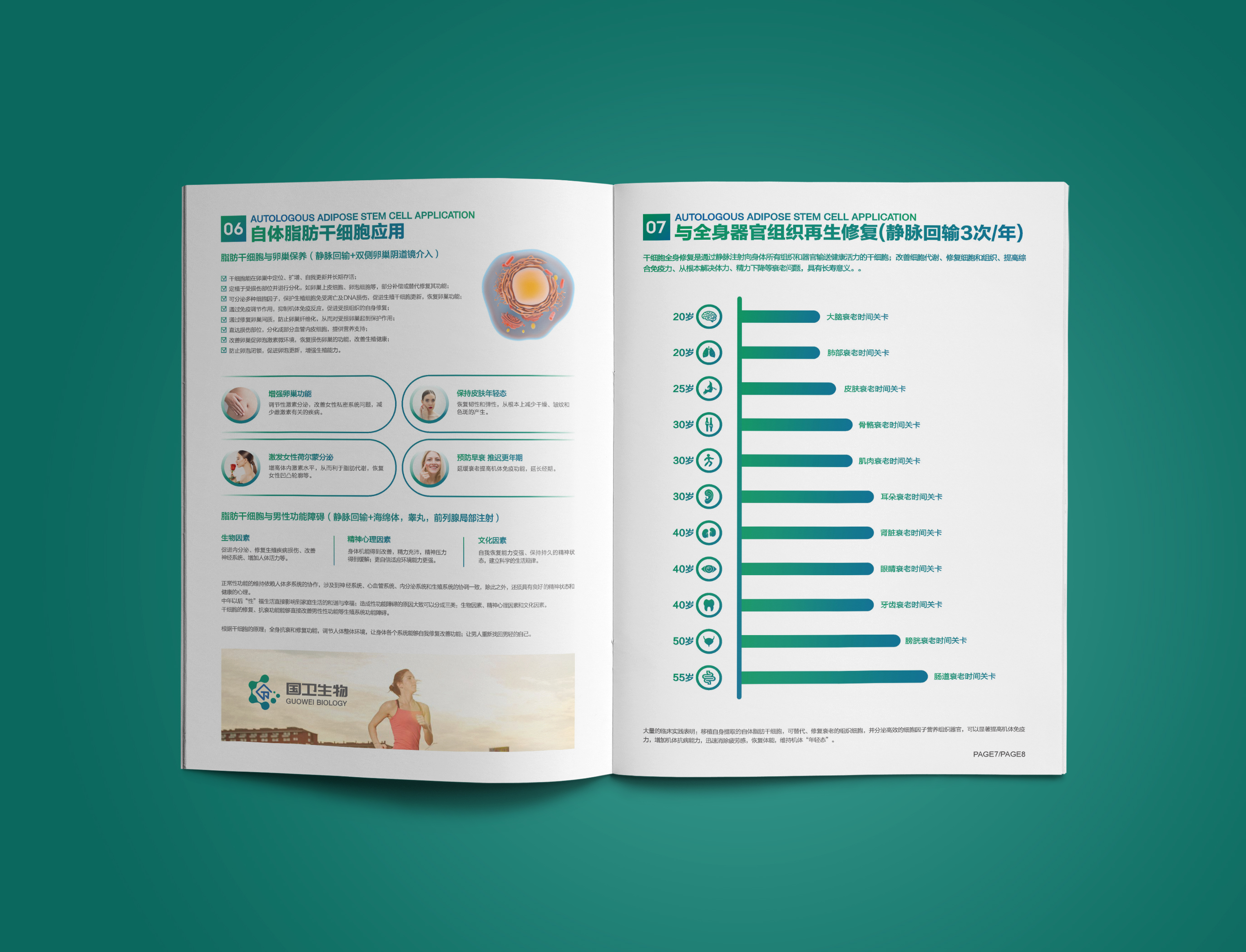 國衛(wèi)細(xì)胞基因宣傳冊設(shè)計